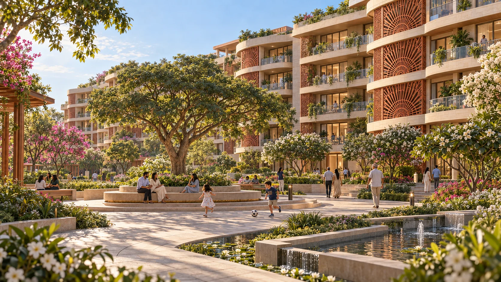 Garden Residences at Aurelia Grove.